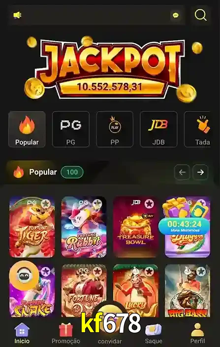 Promoções Especiais no kf678 App